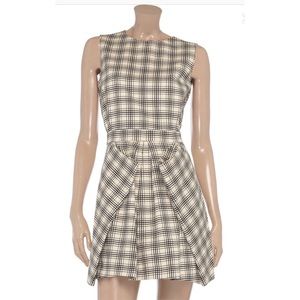 See by Chloe Checked cotton dress size 10